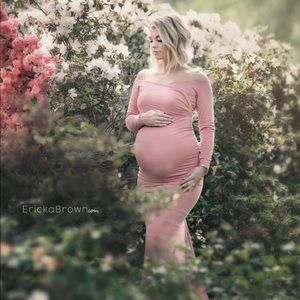 Sew Trendy maternity gown